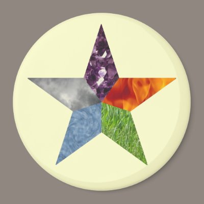 Pentacle - Yellow Magnets by ElementalByNature