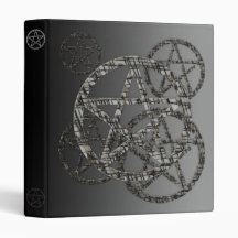 Pentacles 3 Ring Binders