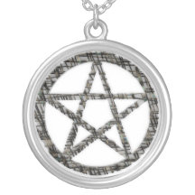 Pentacles: Silver Custom Necklace