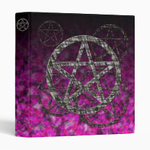 Pentacles Vinyl Binder