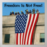 Pentagon 9 11 Flag Posters