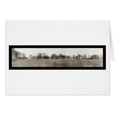 Pentagon Barracks LSU Photo 1909 Card by lc_panoramicphotos