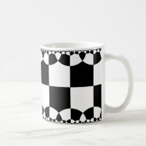 Pentagon Chess mugs