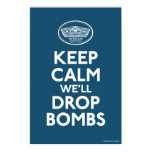 Pentagon Keep Calm Anti War Poster