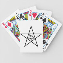 pentagram 5 bicycle card decks