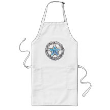 Pentagram Crystal Star Apron