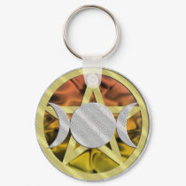 Pentagram Keychain