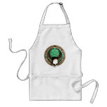 Pentagram Rock and roll skull aprons
