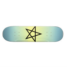pentagram skate board deck