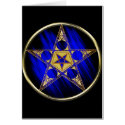 Pentagram With Upside Down Star cards by pentagramstar Pentagram With Upside Down Star cards