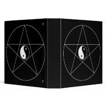 Pentagram Yin Yang binders