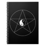 Pentagram Yin Yang Note Books