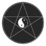 Pentagram Yin Yang Stickers