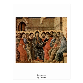 Pentecost By Duccio