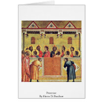Pentecost By Giotto Di Bondone Greeting Cards