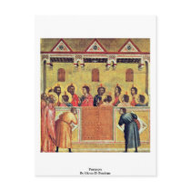 Pentecost By Giotto Di Bondone Post Cards
