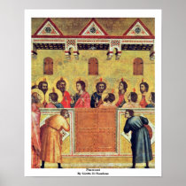 Pentecost By Giotto Di Bondone Print