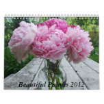 Peonies 2012 Calendar Floral Flowers