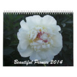 Peonies 2014 Flower Calendar