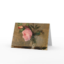 Peonies Berthe Morisot Fine Art Greeting Card