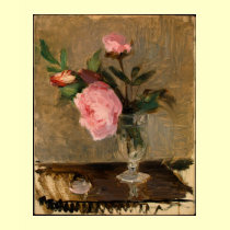 Peonies Berthe Morisot Fine Art Women's Tees t-shirts