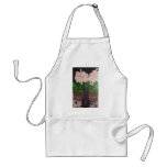 peonies in a vase aprons