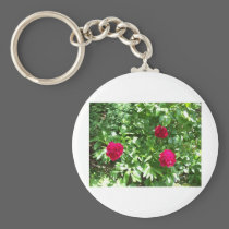 Peonies keychains