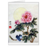 Peony02c Greeting Card