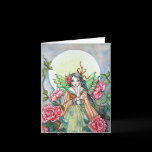 Peony Dawn Fairy - Blank Card