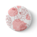 Peony Motif Button buttons