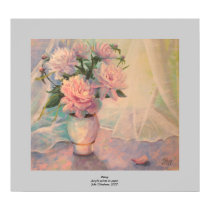 Peony. posters
