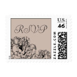 Peony RSVP Stamp
