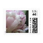 Peony Small Square Wedding Postage stamp