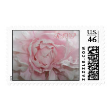 Peony Wedding Stamp