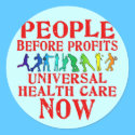People Before Profits Health Care Design stickers