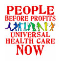 People Before Profits Health Care Design t-shirts by Scarebaby People Before Profits Health Care Design t-shirts