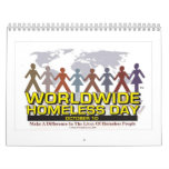 People Chain Homeless Calendars