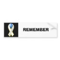 PEOPLE FOR PEACE - REMEMBER bumper stickers