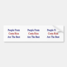 People From Costa Rica Are The Best Bumper Stickers