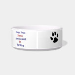 People From France Aren't Afraid Of Anything Cat Food Bowls