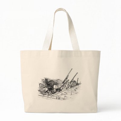 People Hunting Canvas Bags by moxieann