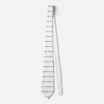 People in White Lab Coats Say I'm Special Necktie