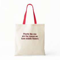 People Like You Fingers Bag by ironydesign People Like You Fingers Bag