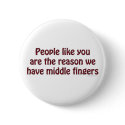 People Like You Fingers Button
