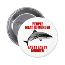 People Meat Is Murder Buttons
