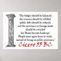 People Must Work - Cicero Poster