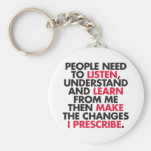 People Need to Listen... Keychains
