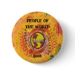 PEOPLE OF THE WORLD OBAMA BUTTON