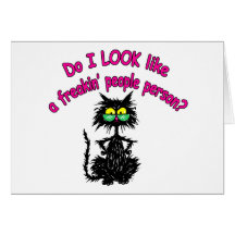 PEOPLE PERSON GREETING CARD