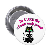 PEOPLE PERSON PINBACK BUTTON